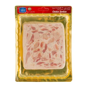 ژامبون مرغ 90% کالبیر 185 دارفرش 202 (300 گرمی)